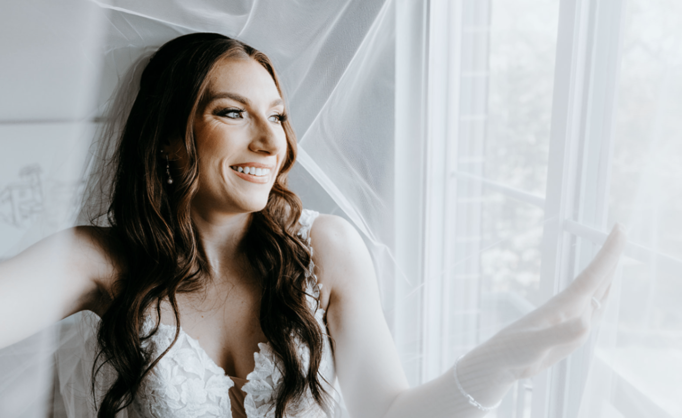 Bridal makeup by Jacqueline Cole